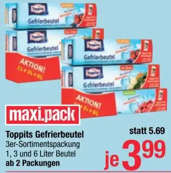 Maximarkt Toppits Gefrierbeutel Angebot