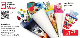 Pagro Diskont Schultüten Angebot
