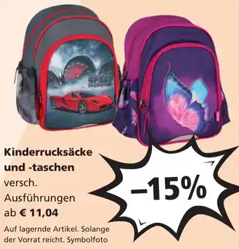 Pagro Diskont Kinderrucksäcke und -taschen Angebot