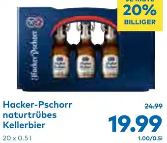 T&G Hacker-Pschorr naturtrübes Kellerbier 20 x 0.5L Angebot