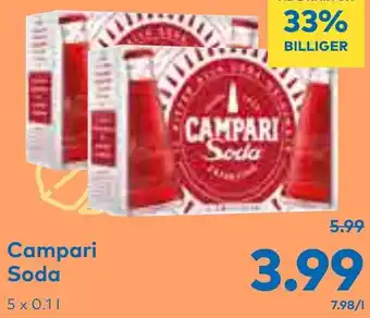 T&G Campari Soda 5 x 0.1L Angebot