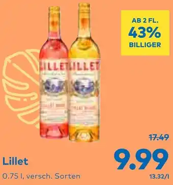 T&G Lillet 0.75L Angebot