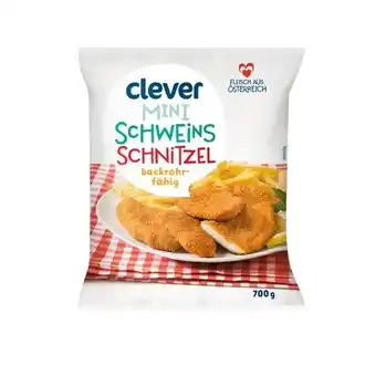 Billa Clever Mini Schweinsschnitzel BILLA 700 Gramm 1 Packung Angebot