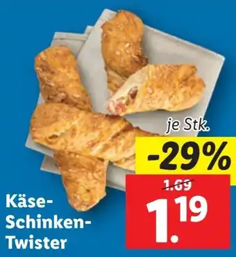 Lidl Käse- Schinken- Twister Angebot