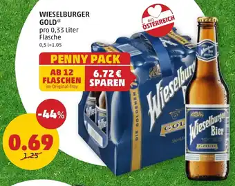 PENNY WIESELBURGER GOLD 0.33L Angebot