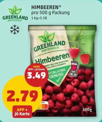 PENNY HIMBEEREN 500g Angebot