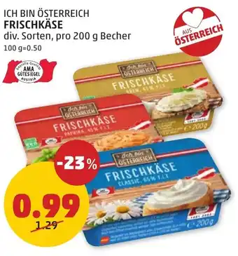 PENNY FRISCHKÄSE 200g Angebot