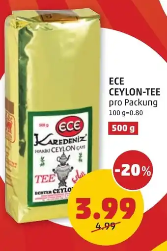 PENNY ECE CEYLON-TEE 500g Angebot