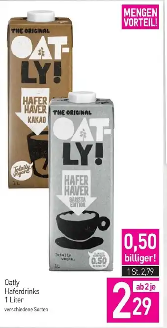 Sutterlüty Oatly Haferdrinks 1 Liter Angebot