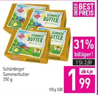 Sutterlüty Schärdinger Sommerbutter 250 g Angebot