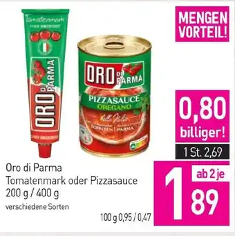 Sutterlüty Oro di Parma Tomatenmark oder Pizzasauce 200 g/400 g Angebot