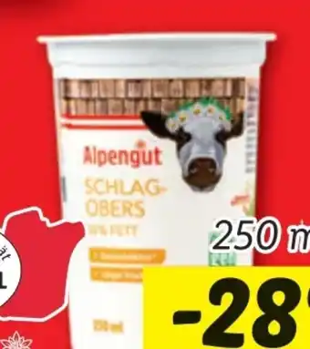 Lidl Schlagobers Angebot