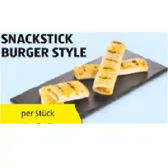 Hofer Backbox Snackstick Burger Style HOFER 1 Stück Angebot