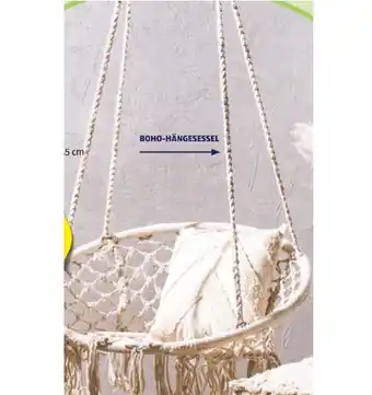 Hofer Belavi Boho Hängestiz HOFER 1 Stück Angebot