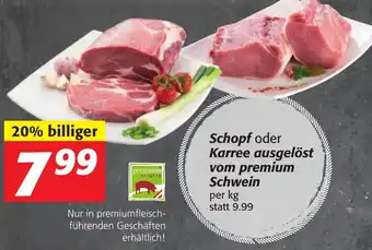 Strasser Markt Schof Oder Karree Ausgelöst Vom Premium Schwein Angebot