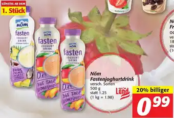 Strasser Markt Nöm Fastenjoghurtdrink 500g Angebot