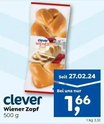 ADEG Wiener Zopf 500g Angebot