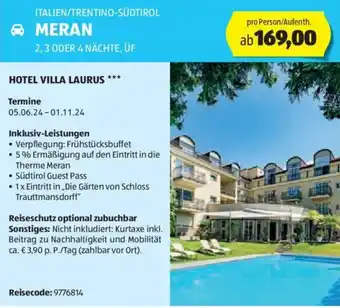 HOTEL VILLA LAURUS