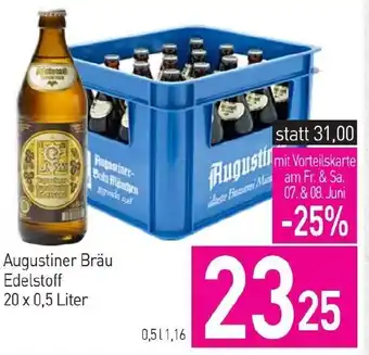 Sutterlüty Augustiner Bräu Edelstoff 20 x 0.5 Liter Angebot