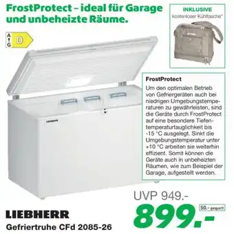 EP Gefriertruhe CFD 2085-26 Angebot