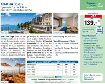 Lidl Reisen Kroatien Opatija Angebot