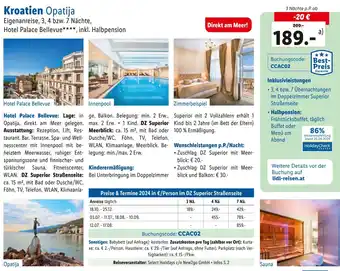 Lidl Reisen Kroatien Opatija Angebot