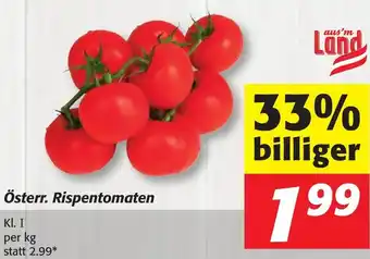 Strasser Markt Österr. Rispentomaten Angebot