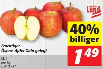 Strasser Markt Fruchtiger Österr. Apfel Gala Gelegt Angebot