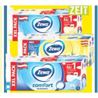Maximarkt Zewa comfort Toilettenpapier XXL Pack versch. Sorten Maximarkt 20 Rollen 1 Packung Angebot
