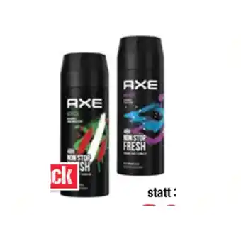 Maximarkt Axe Deospray versch. Sorten Maximarkt 150 Milliliter 1 Stück Angebot