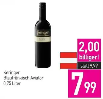 Sutterlüty Keringer Blaufränkisch Aviator 0,75 Liter Angebot