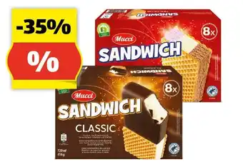 Hofer MUCCI Eis Sandwich, 720 ml Angebot