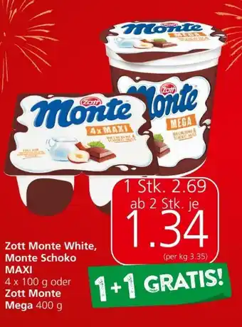Spar Monte White Angebot