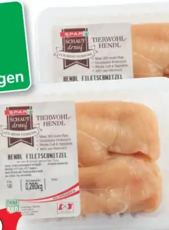SPAR Gourmet Schaut Drauf Hendl Filetschnitzerl Angebot