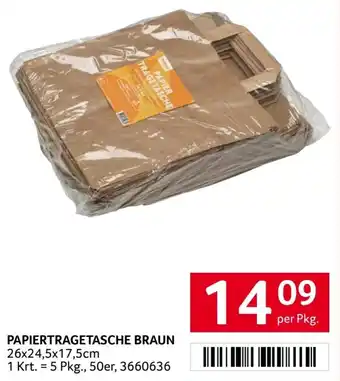Transgourmet PAPIERTRAGETASCHE BRAUN Angebot
