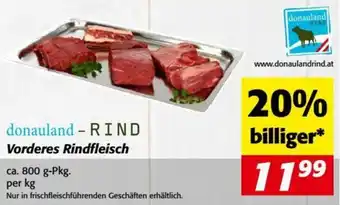Nah&Frisch Vorderes Rindfleisch 800g Angebot