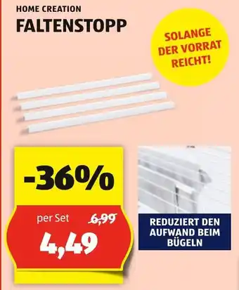 Hofer FALTENSTOPP Angebot