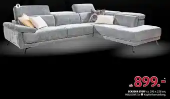 Polstermöbel Fischer ECKSOFA STOFF Angebot