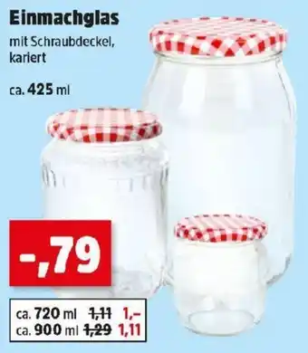 Thomas Philipps Einmachglas 425ml Angebot