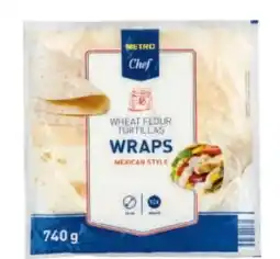 Metro Tortilla Wraps Angebot