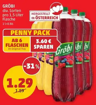PENNY GRÖBI 1.5L Angebot