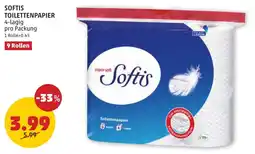 PENNY SOFTIS TOILETTENPAPIER Angebot