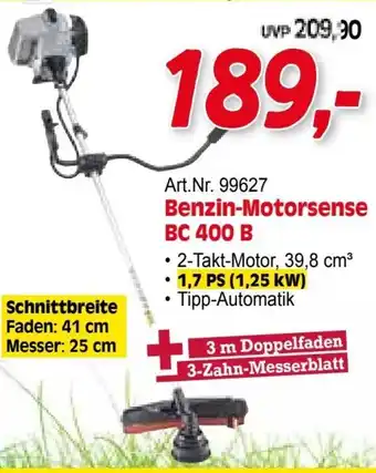 Zgonc Benzin-Motorsense BC 400 B Angebot