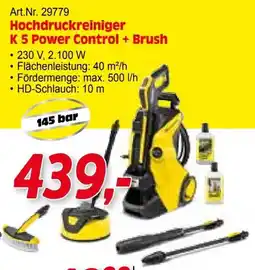 Zgonc Hochdruckreiniger K 5 Power Control + Brush Angebot