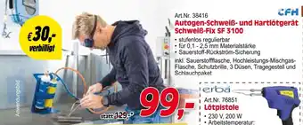 Zgonc Autogen-Schweiß- und Hartlötgerät Schweiß-Fix SF 3100 Angebot