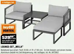 OBI LOUNGE-SET WILLA Angebot
