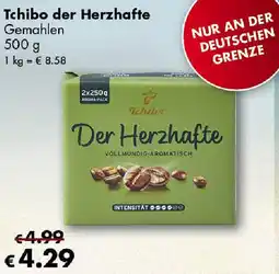 Travel FREE Tchibo der Herzhafte 500g Angebot
