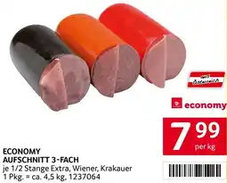 Transgourmet ECONOMY AUFSCHNITT 3-FACH Angebot