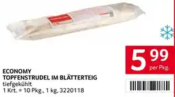 Transgourmet ECONOMY TOPFENSTRUDEL IM BLÄTTERTEIG Angebot