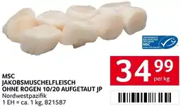 Transgourmet MSC JAKOBSMUSCHELFLEISCH OHNE ROGEN 10/20 AUFGETAUT JP Angebot